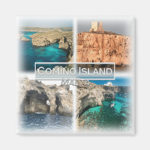 Íman MT0014 Europa, Malta, Comino, geladeira