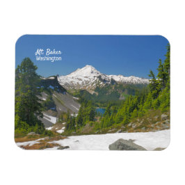 Íman Mt. Baker Washington Flexible Photo Magnet
