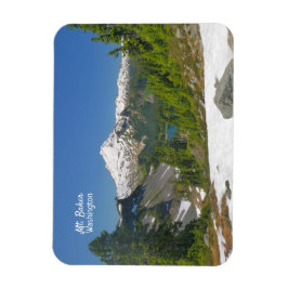 Íman Mt. Baker Washington Flexible Photo Magnet