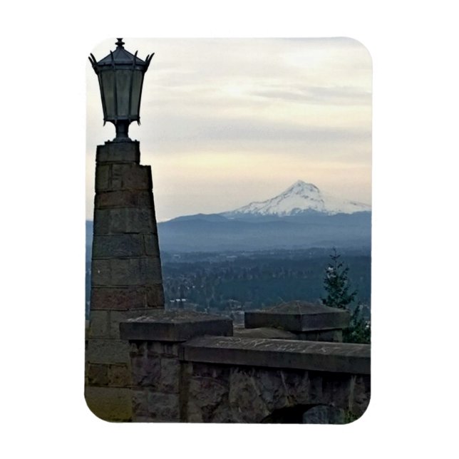 Íman Mt. Hood, de Rocky Butte, Portland, Oregon (Vertical)