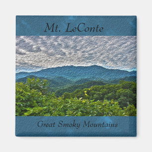 Íman Mt. LeConte, Magneta de Fotografias para Montanhas