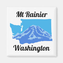 Íman Mt Rainier Magnet - Cor