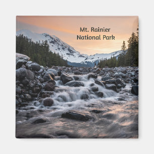 Íman Mt. Rainier National Park Souvenir Magnet