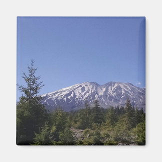 Íman Mt. Rua. Helens no dia ensolarado Fotografia