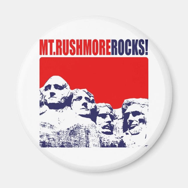 Íman Mt. Rushmore Rocks! (Frente)