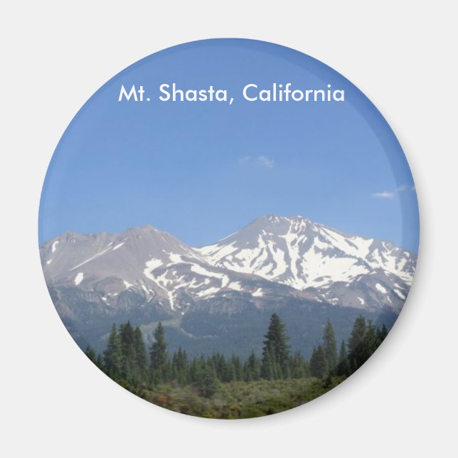 Íman Mt. Shasta, Califórnia (Frente)
