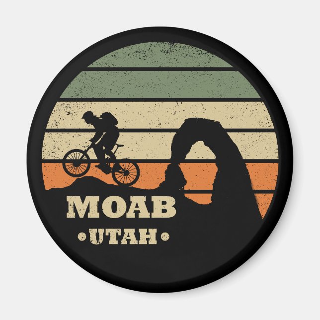 Íman Mtb Moab - Ciclismo de Montanha em Utah (Frente)