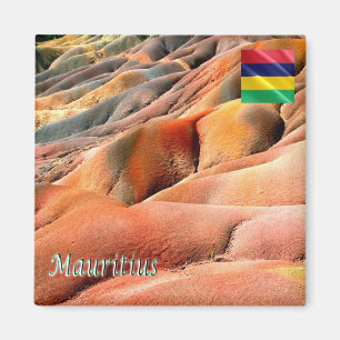 Íman MU - Maurícia - Chamarel - Terras Coloridas