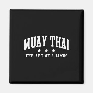 Íman Muay Thai A Arte dos 8 Membros Muay Thai Kickboxin
