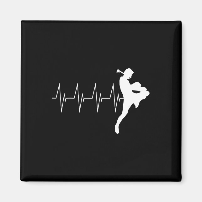 Íman Muay Thai Heartbeat Tailandês Boxing (Frente)