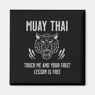 Íman Muay Thai Me Toque E Sua Primeira Lição É Livre