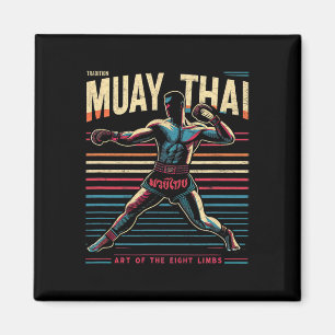 Íman Muay Thai Tailândia Kickboxing Lutador de Mma Vint