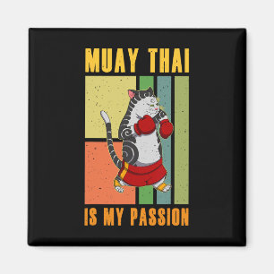 Íman Muay Thai Tailândia Punho Anel Joelho Lutador Técn