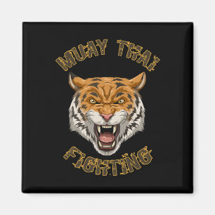 Íman Muay Thai Tiger - Presente de Boxe Tailandesa e Ki