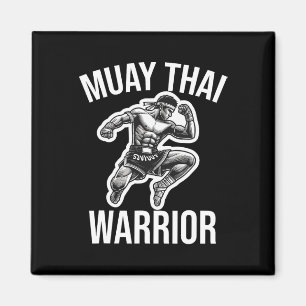 Íman Muay Thai Warrior Boxing Lutando Artes Marciais Co