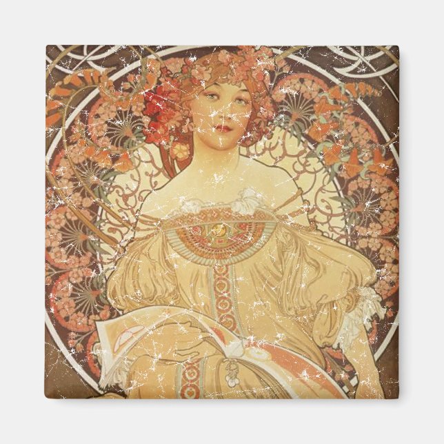 Íman Mucha 2 - 1890 - angustiado (Frente)