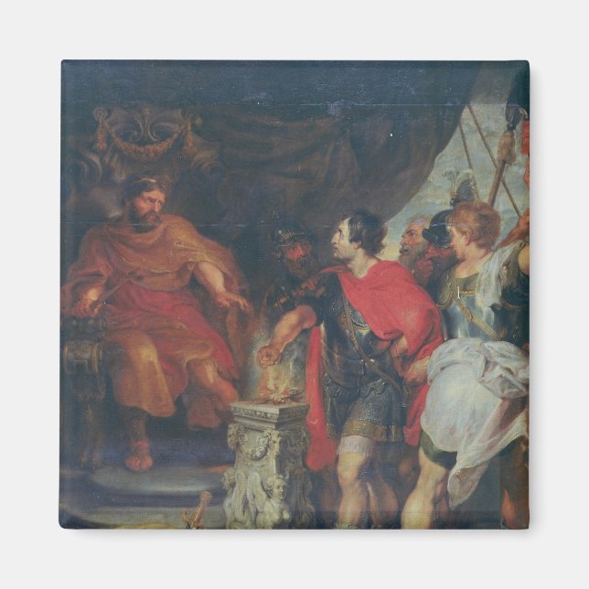 Íman Mucius Scaevola antes de Lars Porsena, c.1618-20 (Frente)