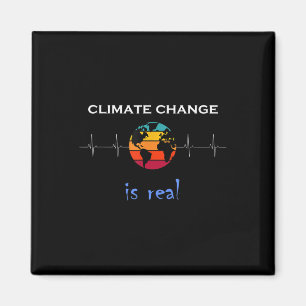 Íman Mudança Climática É Real Para a Proteção Ambiental