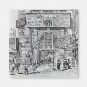 Íman Mudança de Exeter que mostra a entrada