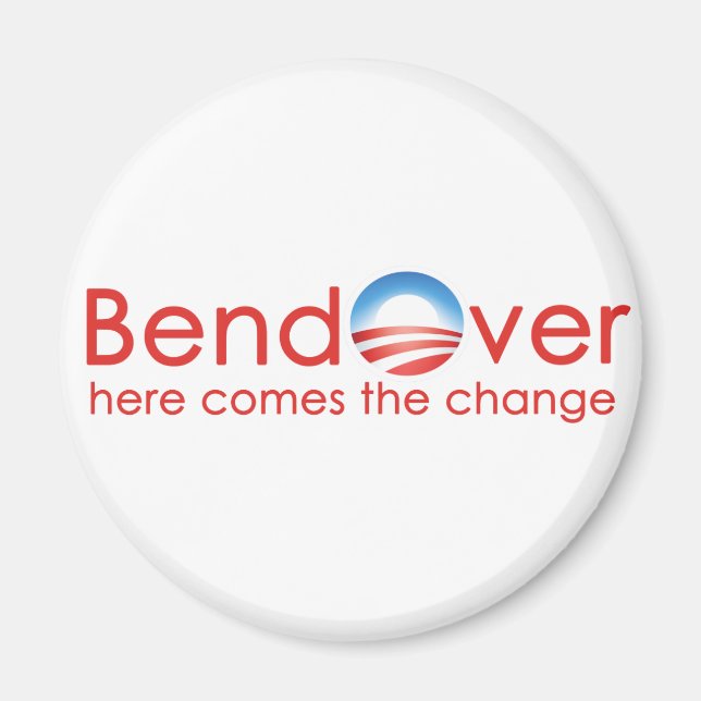 Íman Mudança de tendências para Barack Obamas (Frente)