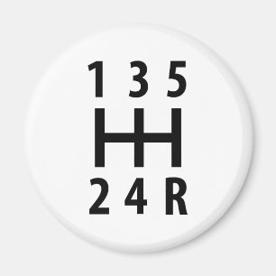 Íman mudança de velocidades 5