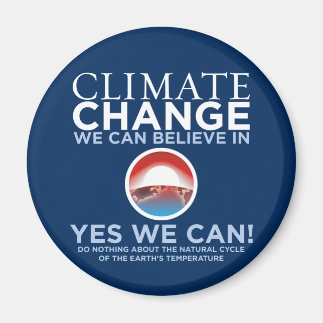 Íman Mudanças Climáticas - Sim Podemos Obama Parody Mag (Frente)