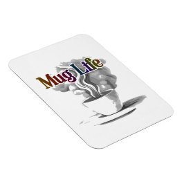Íman Mug Life: Fotografia flexível