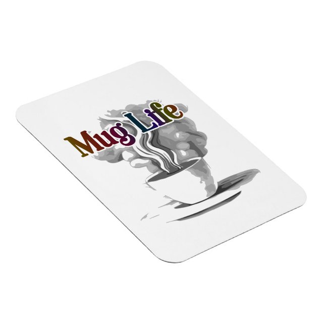 Íman Mug Life: Fotografia flexível (Lado Direito)