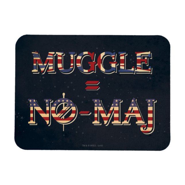 ÍMAN  MUGLE™ = NO-MAJ™ (Horizontal)