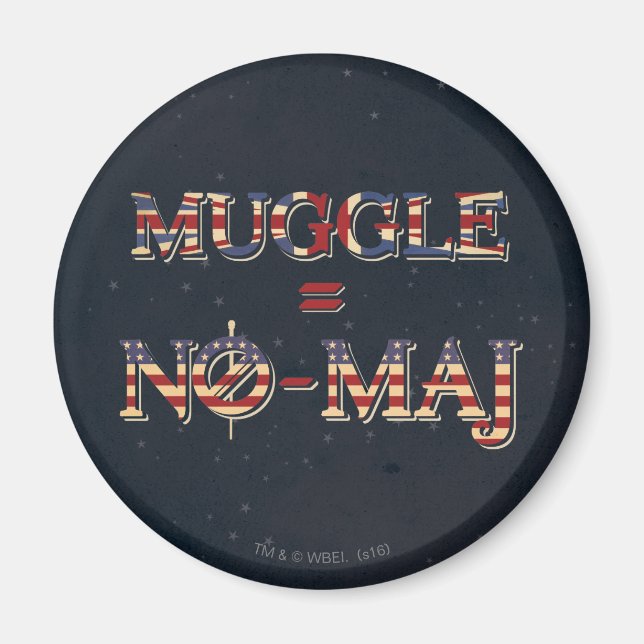 ÍMAN MUGLE™ = NO-MAJ™ (Frente)
