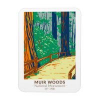 Muir Woods National Monument California Vintage