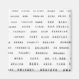 Íman Muitas palavras sobre cubos