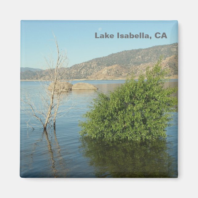 Íman Muito Bonito Lago Isabella Magnet! (Frente)