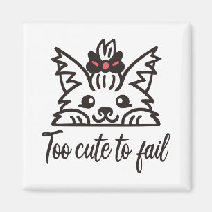 Íman Muito fofo para falhar