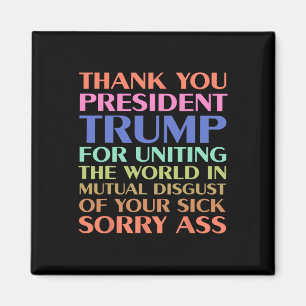 Íman Muito Obrigado, Senhor Presidente Trump, Por Ter U