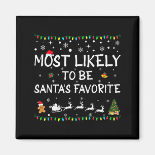Íman Muito Provável de Ser o Favorito do Papai Noel Fam