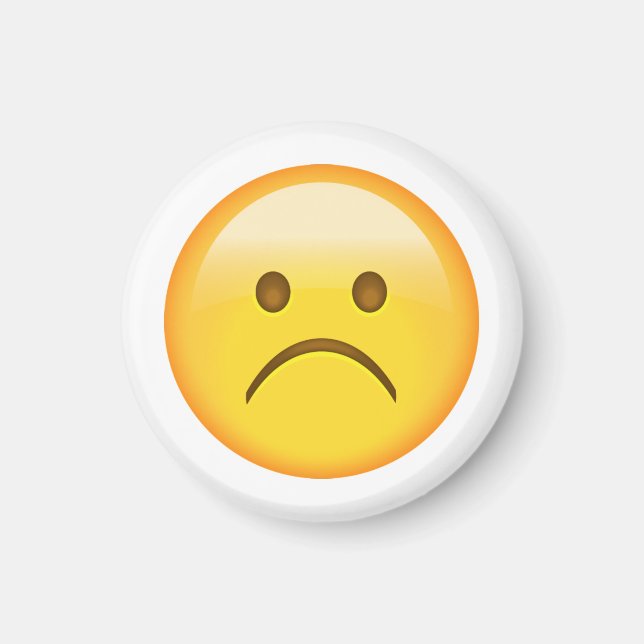 Íman Muito triste - Emoji (Frente)
