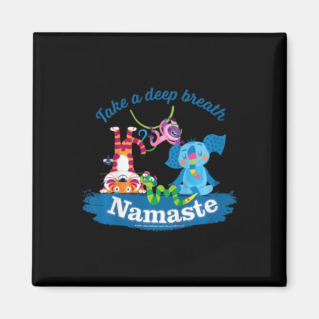 Íman Mula e Amigos Tomam Um Respiro Profundo Namaste Yo (Frente)