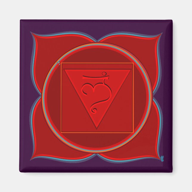 Íman Muladhara Chakra Magnet (Frente)