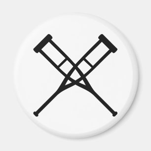 Íman muletas cruzadas