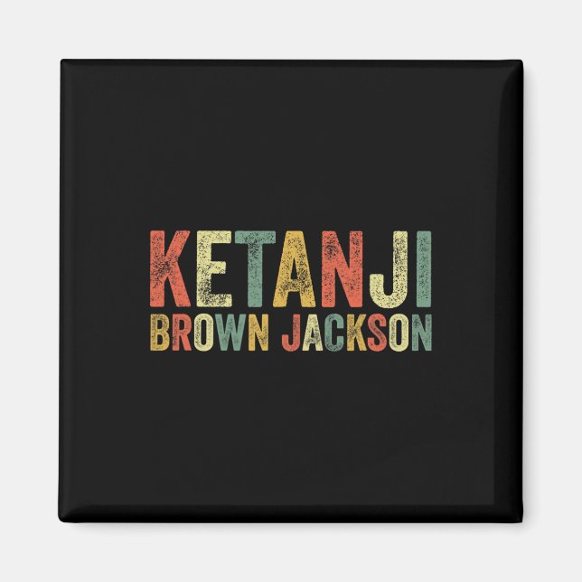 Íman Mulher Afro-Americana História Negra Jackson Marro (Frente)