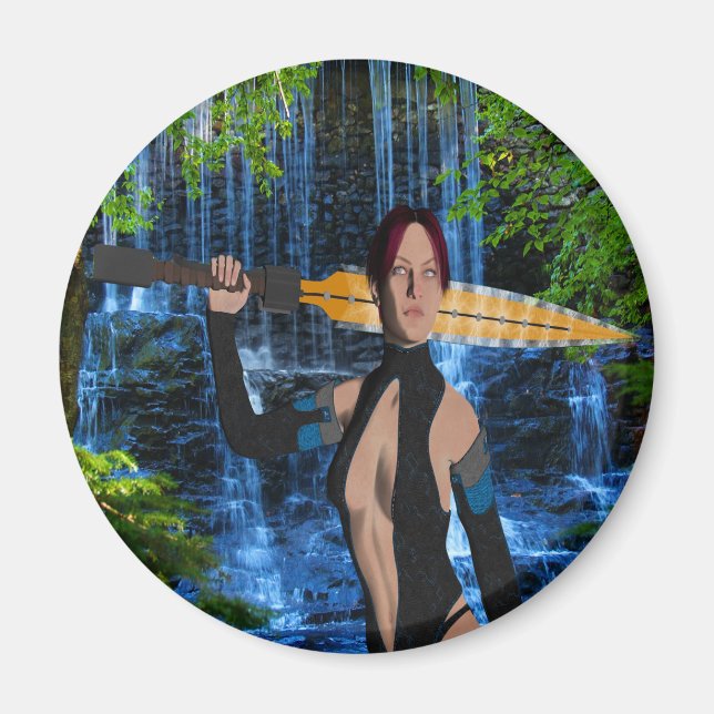 Íman Mulher amazônica (Frente)