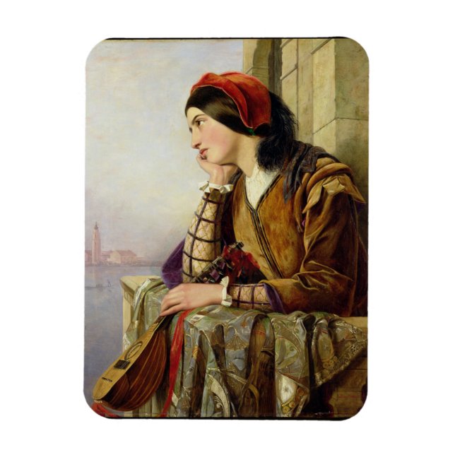 Íman Mulher apaixonada, 1856 (Vertical)