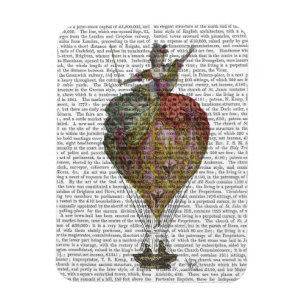 Íman Mulher Balão de Ar Quente 3