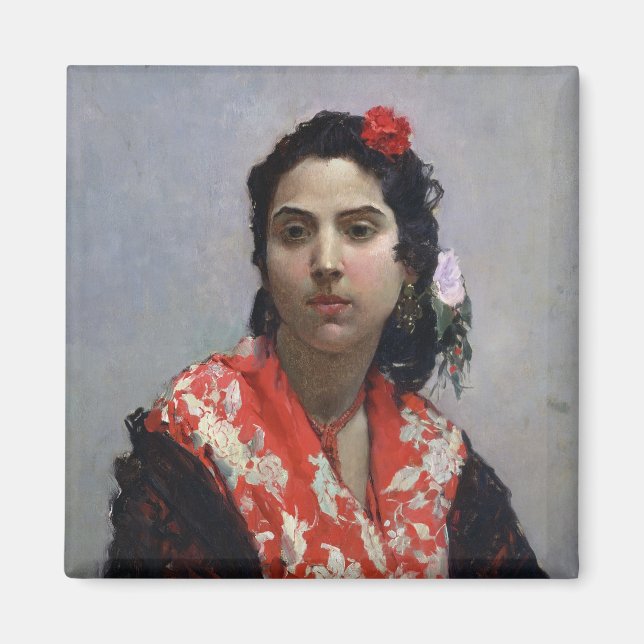 Íman Mulher cigana (Frente)