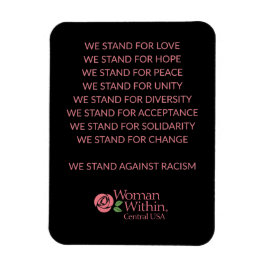 Íman Mulher com Declaração de Diversidade de Magnéticos