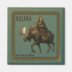 Íman Mulher da Floresta Huldra Nórdica