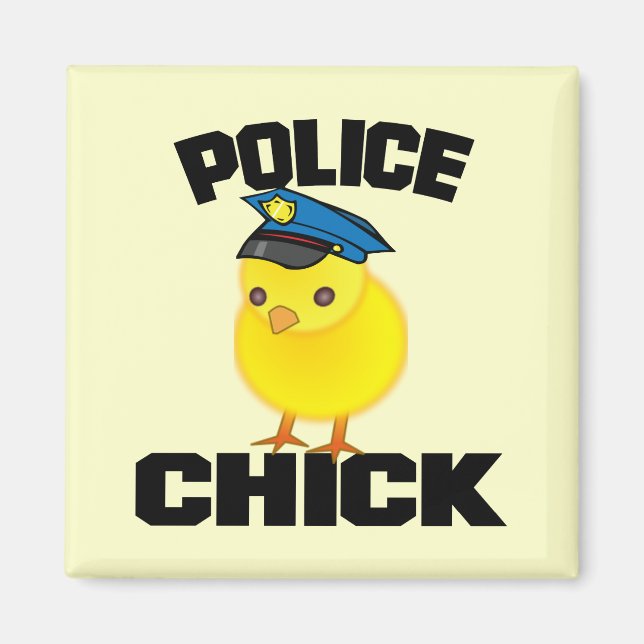 Íman Mulher da Polícia (Frente)