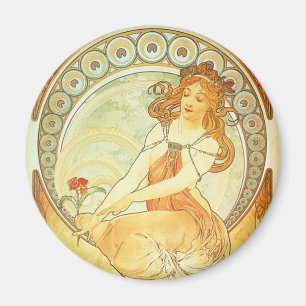 Íman Mulher das flores