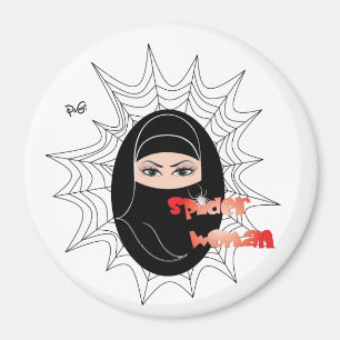 Íman Mulher, de aranha, íman/